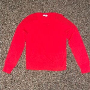 Rag & Bone Bold Red Knit Top Size S
